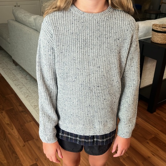 NWT Zara Sweater with Faux Undershirt Size 9 - Picture 7 of 8